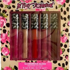 NEW Betsey Johnson lip gloss set 💋